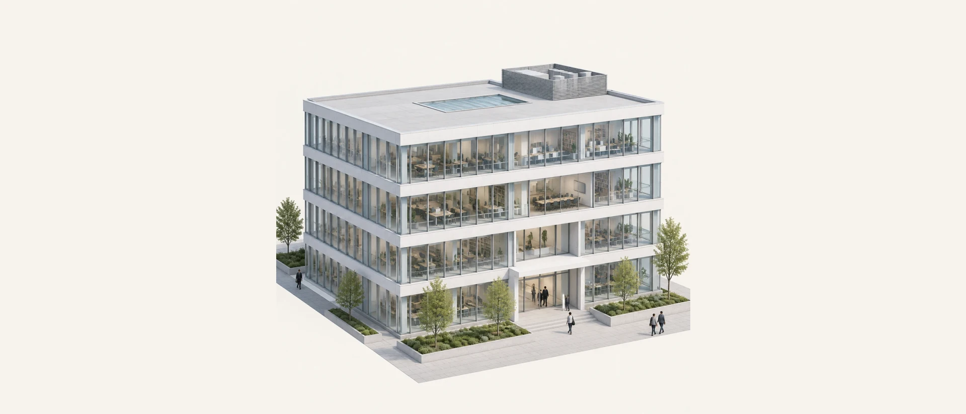 智能民生研究中心建筑效果示意